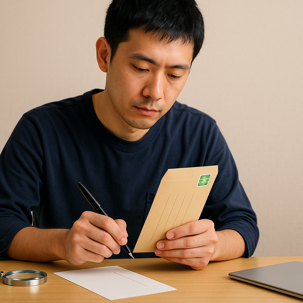市役所宛の封筒の書き方をやさしく解説｜宛名・担当課・切手・送る前の確認ポイントまで