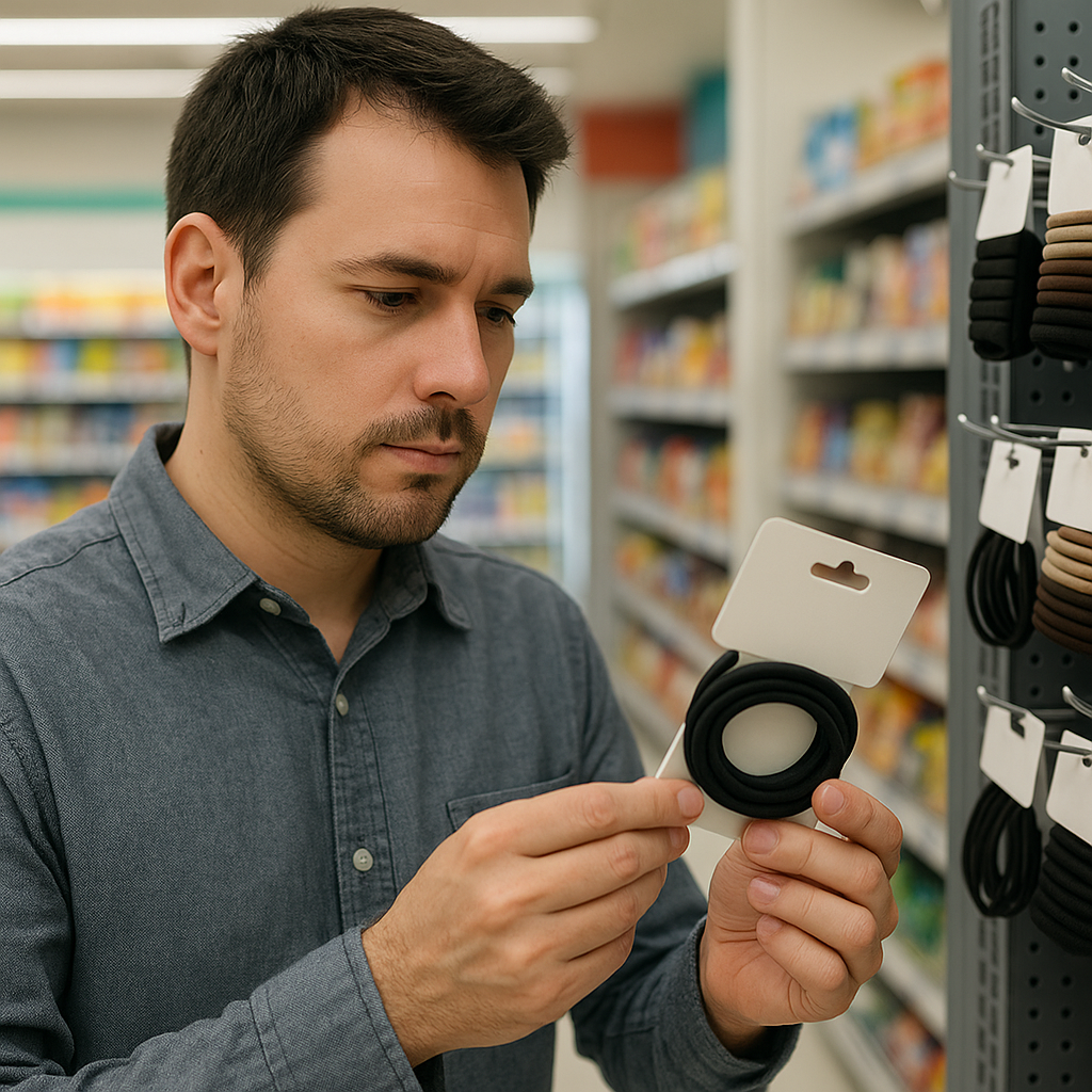 コンビニで髪ゴムは買える?売り場・値段の目安と急ぎで見つけるコツをやさしく解説